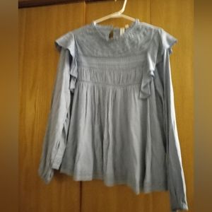 Light blue blouse by Grace and Karma